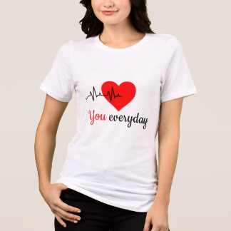 I Still Fall For You Everyday 2 Matching Couple トライブレンドＴシャツ