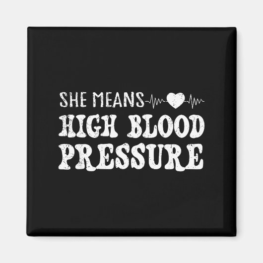 I Still Give Him Butterflies, She Means High Blood マグネット (正面)