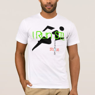 I STLを走って下さい Tシャツ