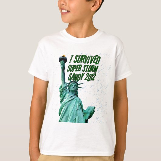I storm 生き延び Sandy,2012_ Tシャツ (正面)