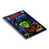 I Street Love – Urban Alien Comic Cover Art ノートブック (右側)