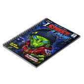I Street Love – Urban Alien Comic Cover Art ノートブック (左側)