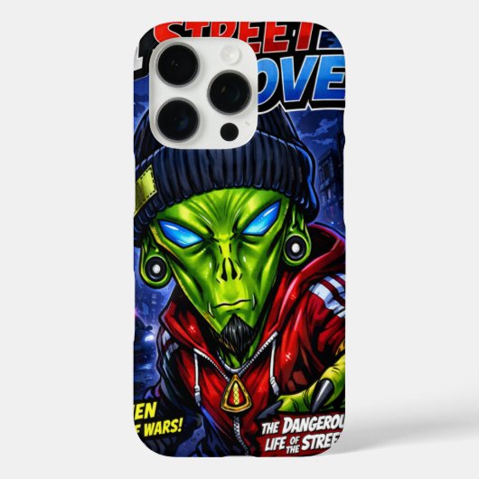I Street Love – Urban Alien Comic Cover Art Case-Mate iPhoneケース (裏面)