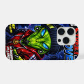 I Street Love – Urban Alien Comic Cover Art iPhoneケース (裏面横)