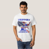 I Support American Oil From American Soil Mechanic Tシャツ (正面フル)