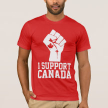 I Support Canada – カナダ誇りを持った語