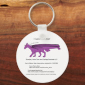 I Support Cera's Goal Keychain キーホルダー (正面)