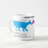 I Support Cera's Goal Mug コーヒーマグカップ (正面左)