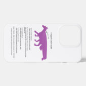 I Support Cera's Goals phone case iPhoneケース (裏面横)