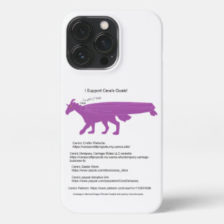 I Support Cera's Goals phone case iPhone 13 Proケース
