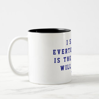 I Support Everton Mug ツートーンマグカップ