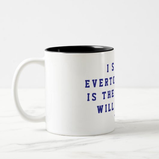 I Support Everton Mug ツートーンマグカップ (左)