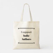 I Support Indie Authors トートバッグ (裏面)