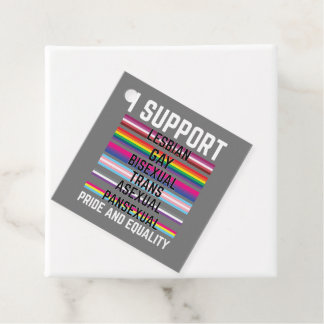 I Support Lesbian Gay Bisexual Trans Asexual Panse フェイバータグ