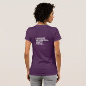 I SUPPORT MATRIMONIAL MISERY -.png Tシャツ (裏面フル)
