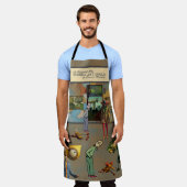 I support the Topeka Art Guild Apron エプロン (着用した状態)
