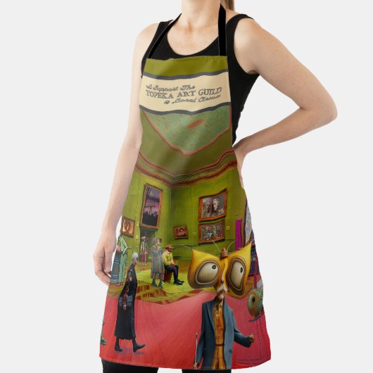 I support the Topeka Art Guild Apron エプロン (インサイチュ)