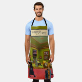 I support the Topeka Art Guild Apron エプロン (着用した状態)