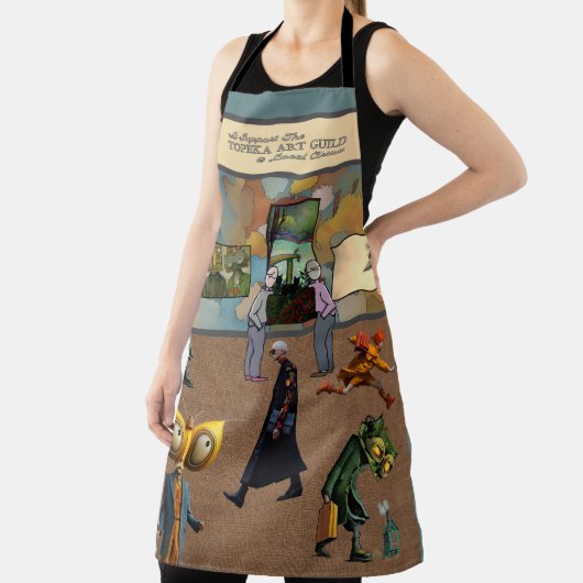 I support the Topeka Art Guild Apron エプロン (インサイチュ)