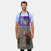I support the Topeka Art Guild Design Apron エプロン (着用した状態)