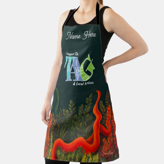 I support the Topeka Art Guild Design Apron エプロン (インサイチュ)