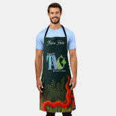 I support the Topeka Art Guild Design Apron エプロン (着用した状態)