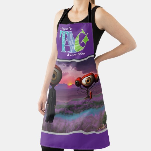 I support the Topeka Art Guild Design Apron エプロン (インサイチュ)