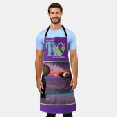 I support the Topeka Art Guild Design Apron エプロン (着用した状態)