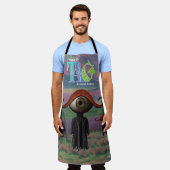 I support the Topeka Art Guild Design Apron エプロン (着用した状態)