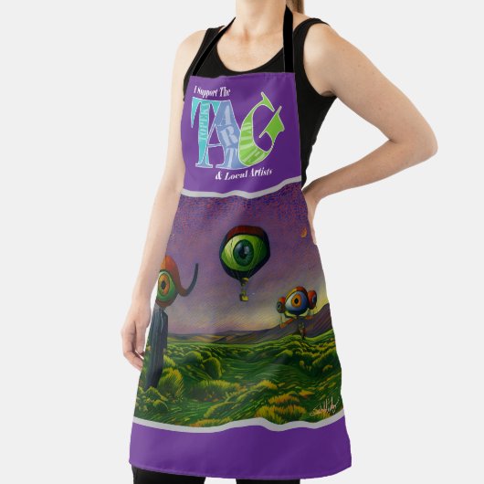 I support the Topeka Art Guild Design Apron エプロン (インサイチュ)