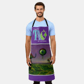 I support the Topeka Art Guild Design Apron エプロン (着用した状態)