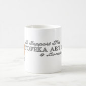 I support the Topeka Art Guild Mug コーヒーマグカップ (中央)