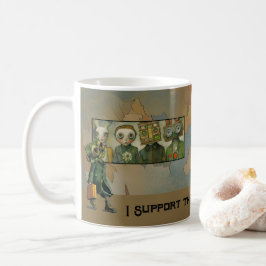 I support the Topeka Art Guild Mug コーヒーマグカップ
