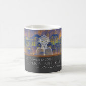 I support the Topeka Art Guild Mug コーヒーマグカップ (中央)
