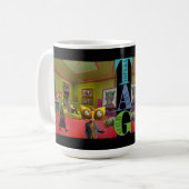I support the Topeka Art Guild Mug コーヒーマグカップ (正面左)