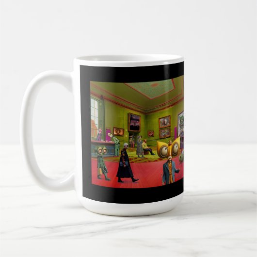 I support the Topeka Art Guild Mug コーヒーマグカップ (左)