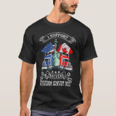 I Support Truckers Freedom Convoy 2022 2 Tシャツ (正面)