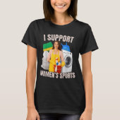 I Suprt Women's Srts Unwearable Aduld Humor Bootle Tシャツ (正面)
