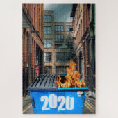 I Survived 2020 Dumpster Fire Commemorative Gift ジグソーパズル (縦)