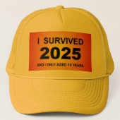 I Survived 2025  キャップ (正面)