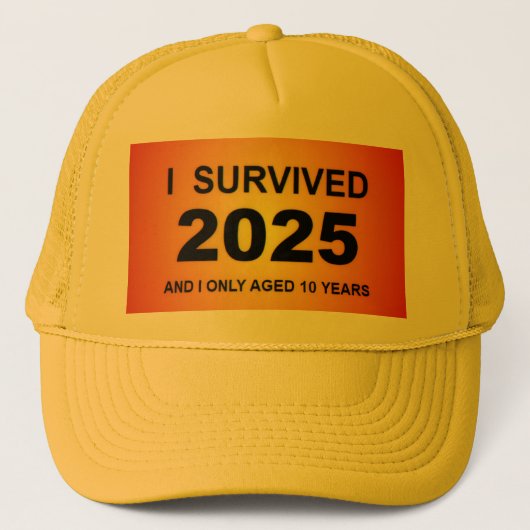 I Survived 2025 キャップ (正面)