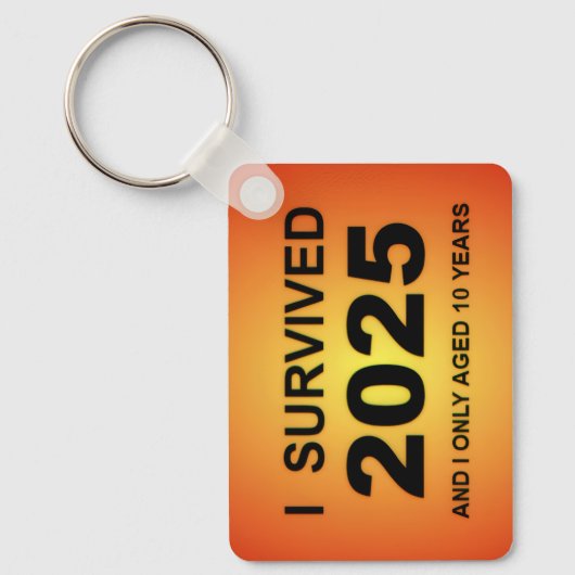 I Survived 2025  キーホルダー (正面)