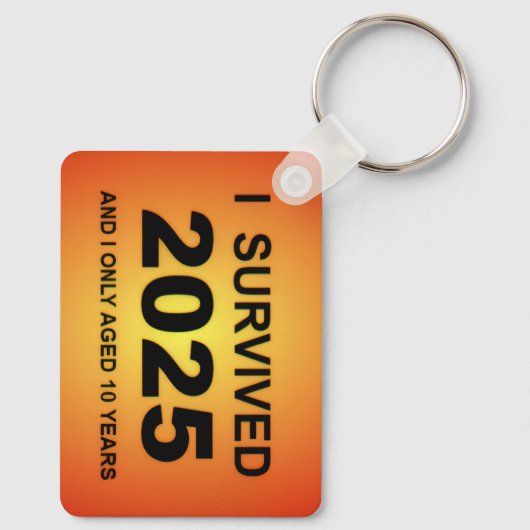 I Survived 2025  キーホルダー (裏面)