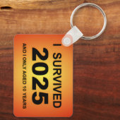 I Survived 2025  キーホルダー (裏面)