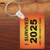 I Survived 2025  キーホルダー (正面)