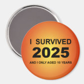 I Survived 2025  マグネット (正面/裏面)