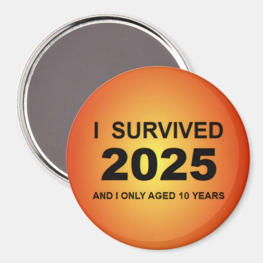 I Survived 2025  マグネット (正面/裏面)
