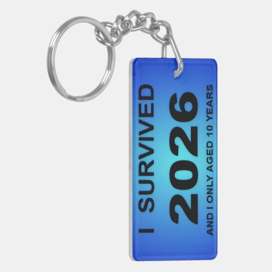 I Survived 2026 キーホルダー (正面左)