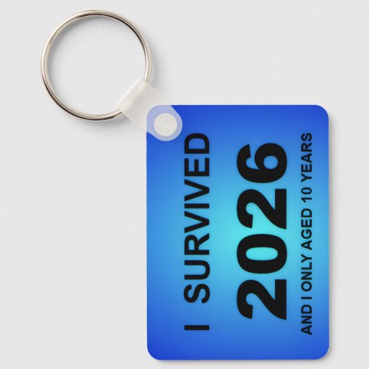 I Survived 2026 キーホルダー (正面)