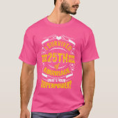 I Survived 25th of Marriage Whats Your Superpower  Tシャツ (正面)